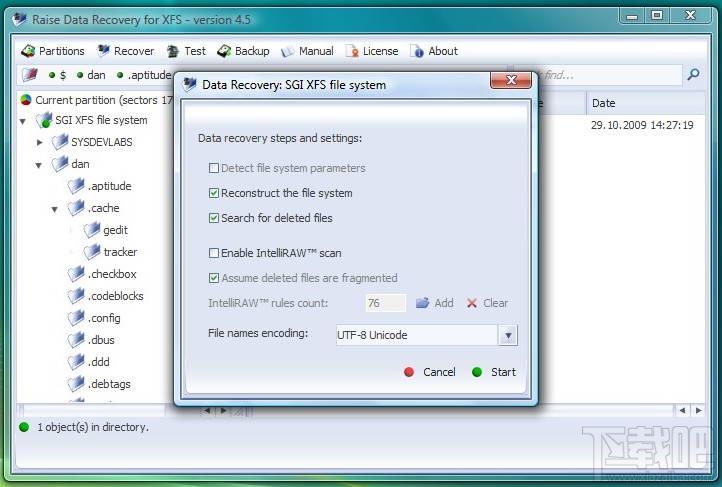 Raise Data Recovery for XFS,Raise Data Recovery,数据恢复软件