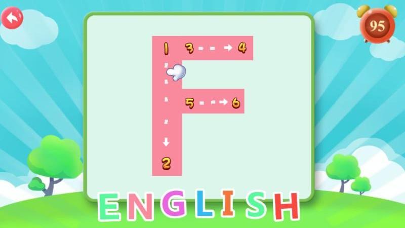 宝宝学26个英文字母软件下载,宝宝学26个英文字母,幼教app
